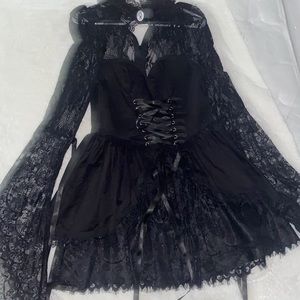 Dolls kill black dress